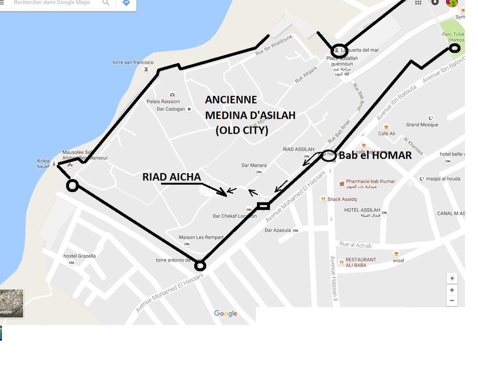 Riad Aicha Asilah Exteriér fotografie